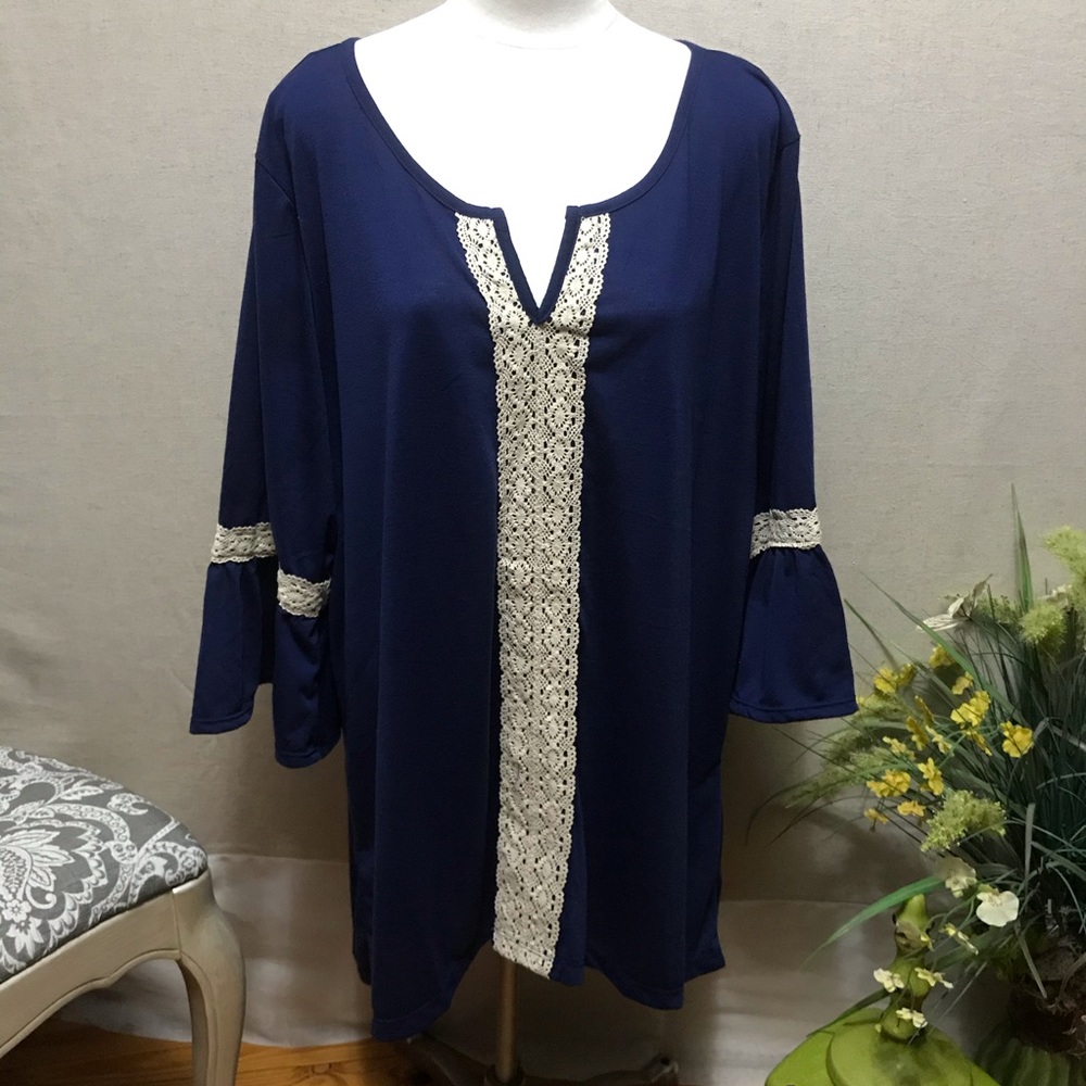 NWT Karen Brooks Plus Top